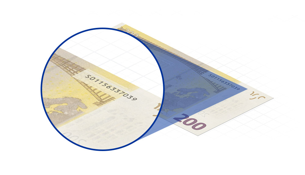 1 Euro note banknote' Sticker