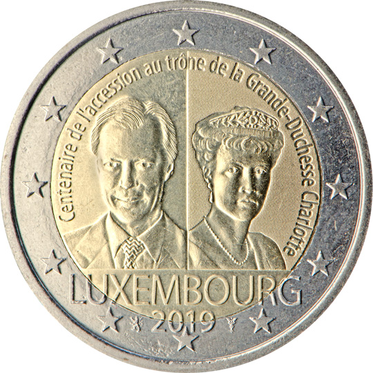 1 euro Monaco 2019 UNC Prince Albert II