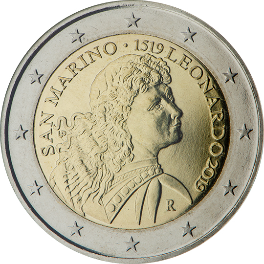 Monete celebrative o commemorative da €2: anno 2019