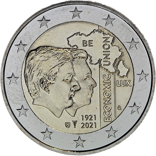 Monete da collezione - Euro - 2 Euro commemorativi - 2021 - 2021 - Carlo  V - moneta da 2 euro in blister