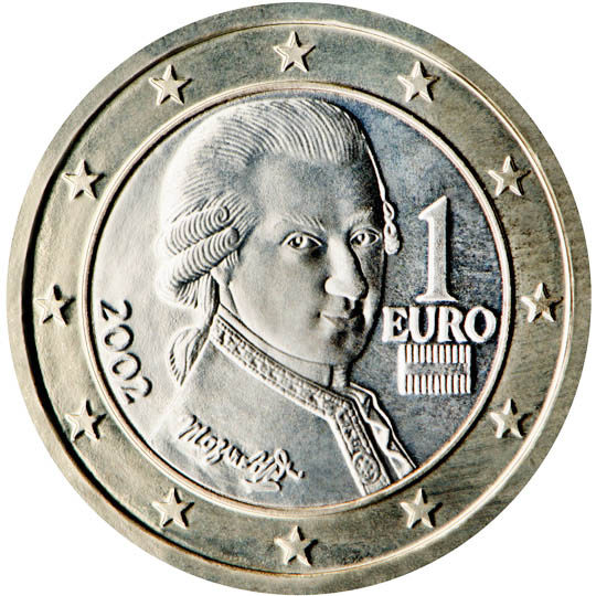 Pièces euro pour 1 euro
