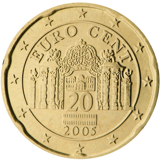 20 cent euro coin aenta