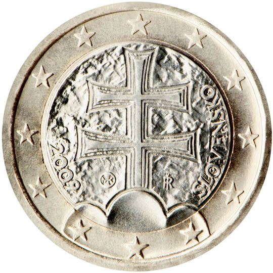 1€ coeur déformé - Eurorare monnaies fautées ou euro rare