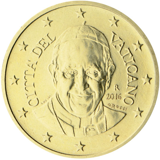 VATICANO 50 Euro Cent 2022